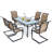 6 - Person Patio Dining Set with Rectangular Table