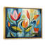 Green Mid Century Mod Nature II, reproduction d'art sur toile-772086263-772086264-743441880