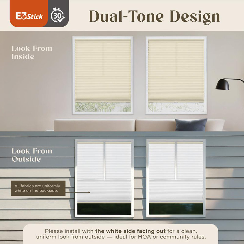 Store cellulaire semi-transparent sans fil, L 28 po x L 48 po, Alabaster