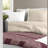 Soft Terracotta 3-piece Bedding Set, Polyester Comforter With Textured Stripes, Full/queen Size