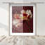 Merlot Blush Blossom I Shadowbox Floral & Botanical Print by Oliver Gal, Black Frame, 16 x 20-280999312-280999318