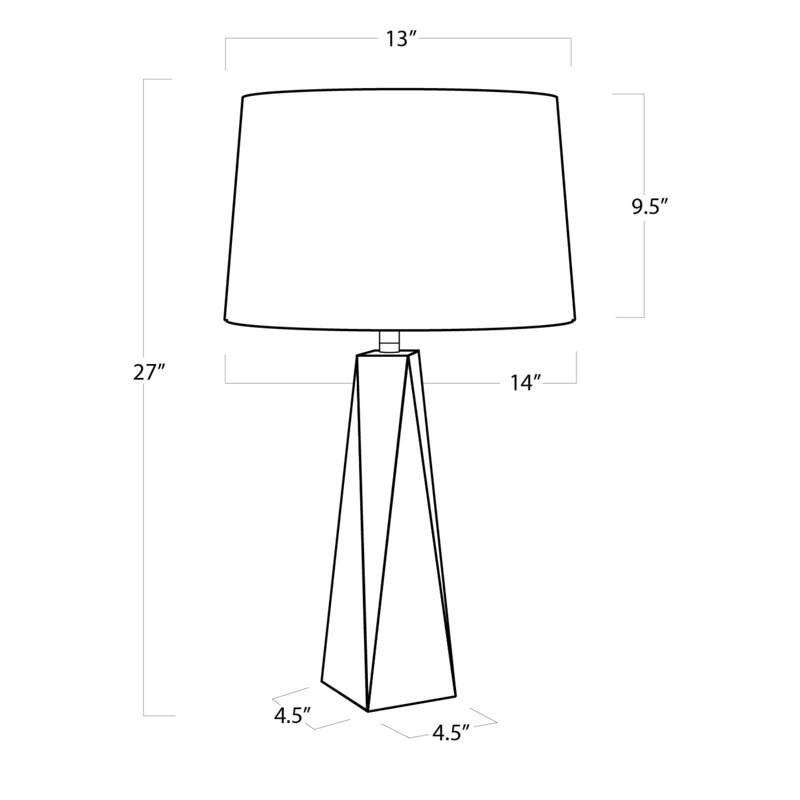Angelica Crystal Table Lamp