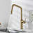 Macon Pull Down Single Handle Kitchen Faucet with Accessories-48024393-116826375