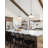 15" Modern Dimmable White Metal Pendant Light