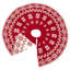 Jupe d'arbre festive en tricot double face-101209163