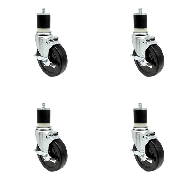 Roulettes extensibles avec frein