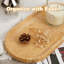 Plateau en marbre naturel ovale Guein-1271332714