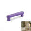 ROUS Hardware - Poignée d'armoire Mid-Century moderne, 3 po, royal (mauve)-111786460-112500722