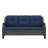 All-Weather 3-Seater PE Wicker Patio Sofa with Weather-Resistant Cushions, Rust-Proof, Indoor-Outdoor-129382428