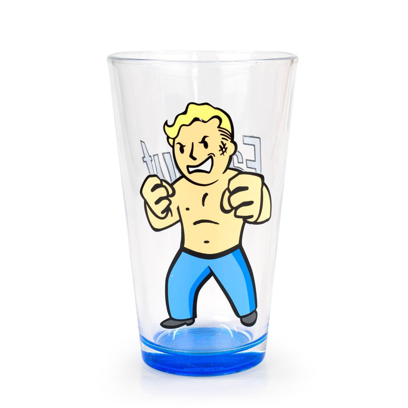 Articles de collection Fallout | Verre Fallout Vault Boy | 16 onces | Cadeau Xbox One