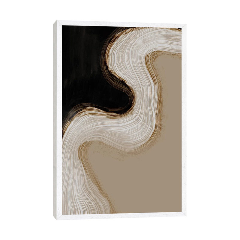 Cypress by Dan Hobday - Print on Canvas, White Framed, 101.6cm H x 66.04cm W x 3.81cm D