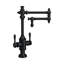 Towson Two Handle Kitchen Faucet - 12" Articulated Spout-1126513094
