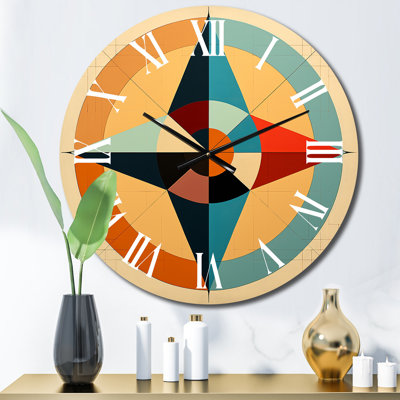 Horloge murale Compass