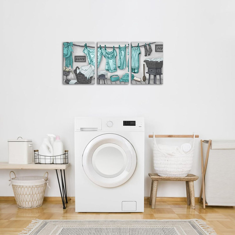 3 Piece Wrapped Canvas Wall Art