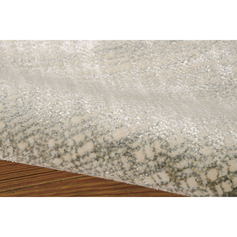 Kennith Viscose Indoor Rug, Rectangle 5'3" x 7'5"