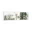 Chair lift and snowy evergreen trees at Stevens PassWashington State, USA 1 Piece Panoramic Wall Art on Canvas-189874449-189874455