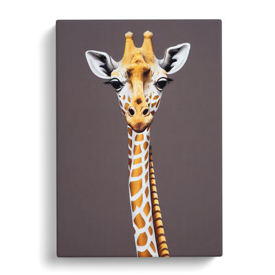 Giraffe Urban - Wrapped Canvas