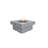 Aswith 34" Outdoor Concrete Fire Pit 50,000 BTU - Includes Lava Rocks & PVC Cover-2069138234-2051561070