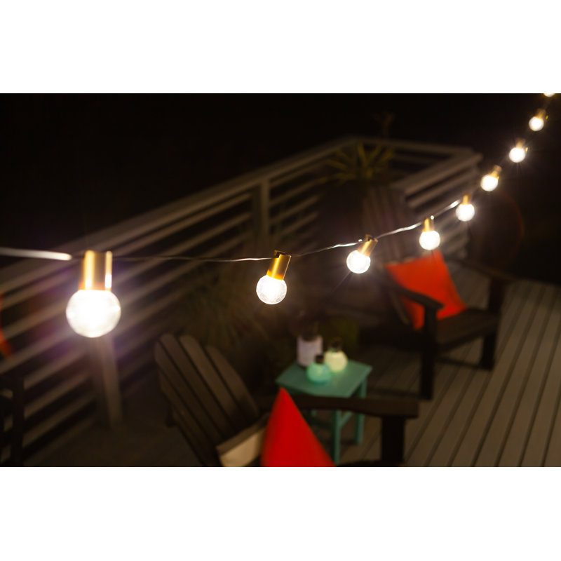 G40 Led Bistro String Lights - Gold