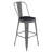 Indoor Bar Height Stool with Poly Resin Colorful Seat-1322455762-1322455774