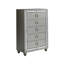Commode en argent massif