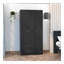 Armoire trois portes Clark, noir