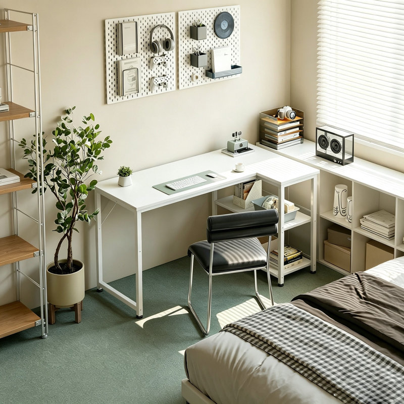 MDF Steel Computer Desk