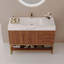 Meuble-lavabo moderne avec lavabo en céramique, armoire autoportante avec tablette et tiroir, design élégant et durable-1815542449-1815542448