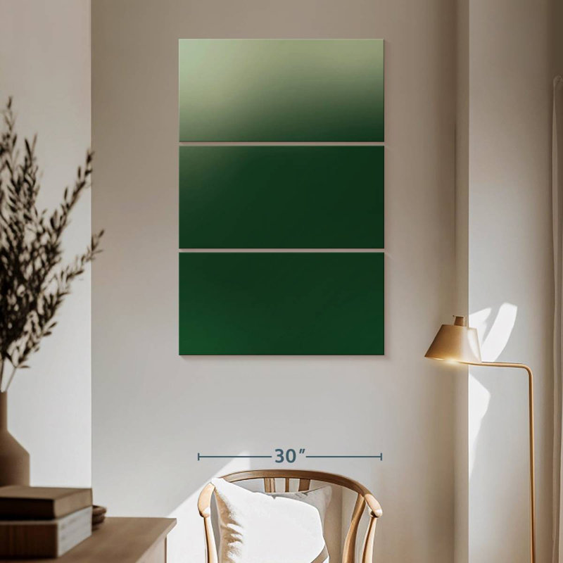 Avery Forest Gradient, 65" H x 42" W