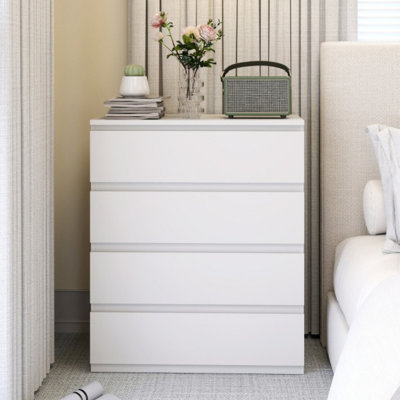 80 cm W Chest of 4 Drawers