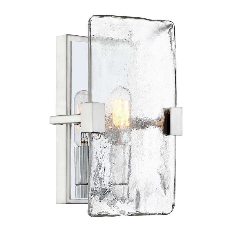 Armed Sconce, Brushed Nickel