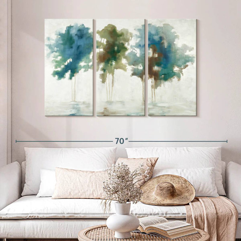 Harnek Tree Trio, 32" H x 50" W