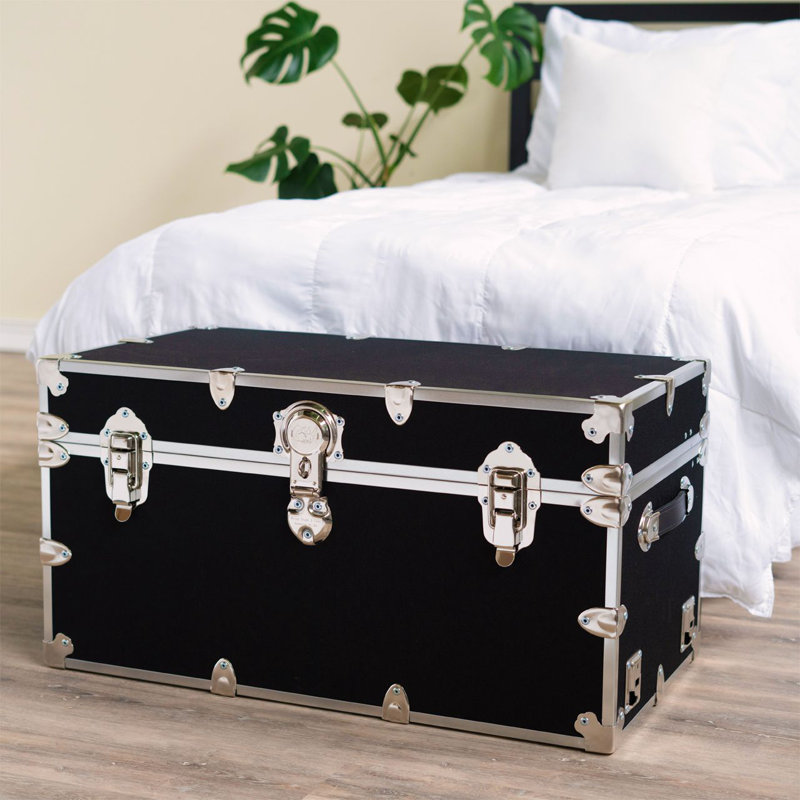 Home and college storage trunk. XXL Rhino Storage Trunk, Black
