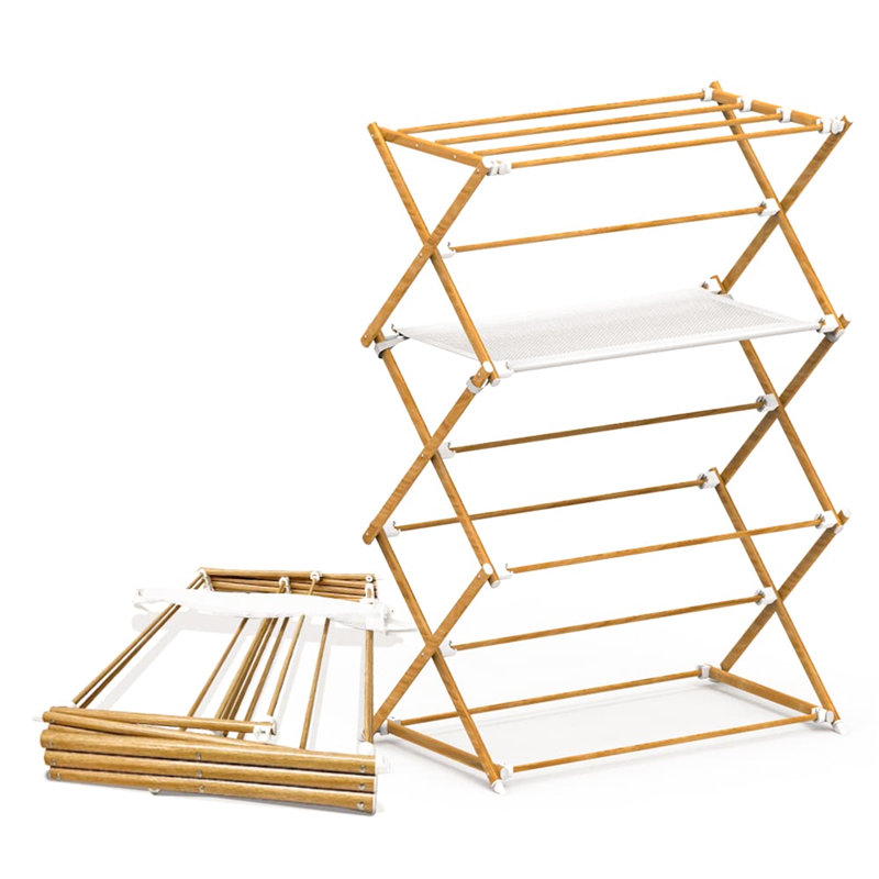 Stainless Steel Foldable Accordion Drying Rack