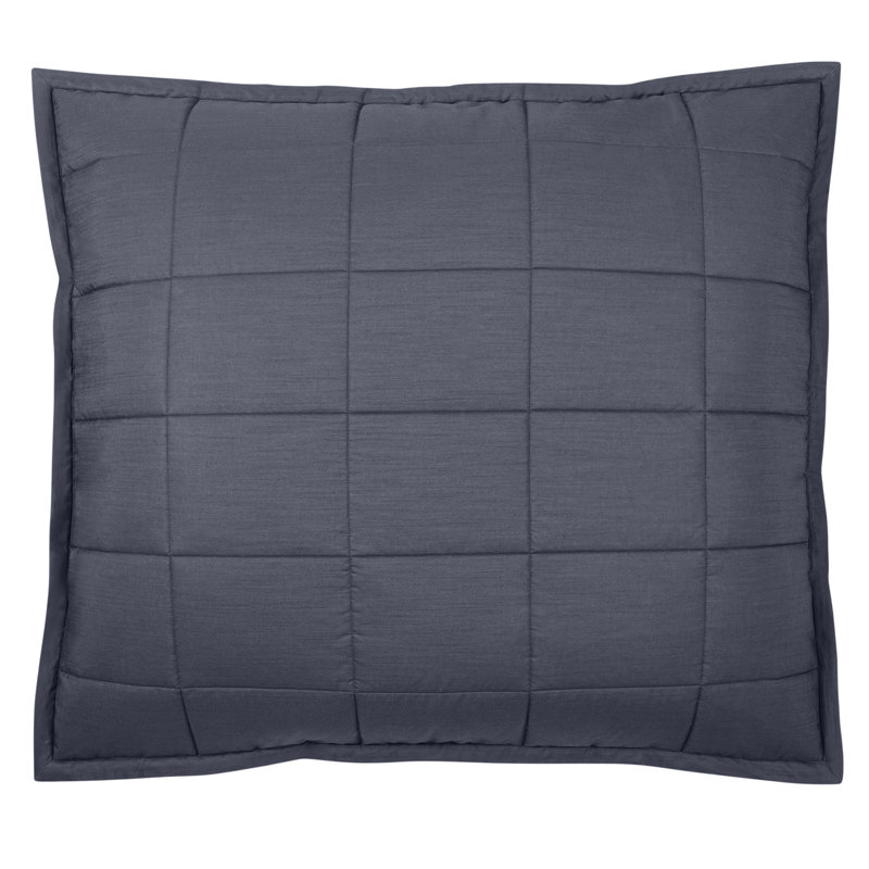Slub Tencel Pillow, Marine