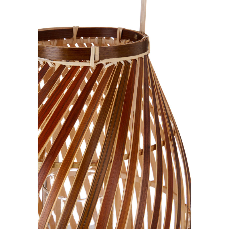 Hanoi Wood Hanging Lantern