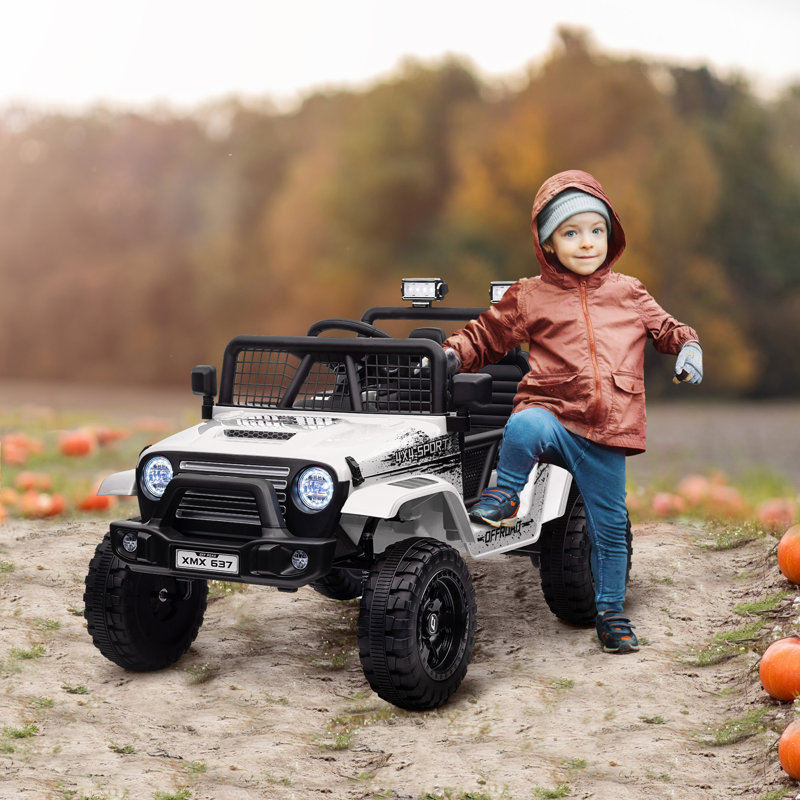 HOMCOM Battery Powered Ride On with Remote Control