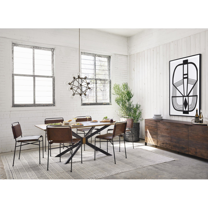 Loralee Upholstered Dining Chair, Black