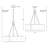 4 - Light Dimmable Drum Chandelier