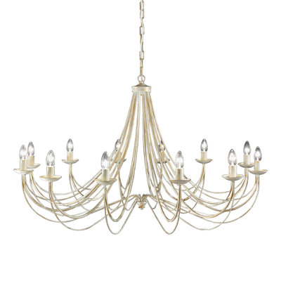 Chatham 12 - Light Candle Style Chandelier