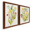 Spring Sprigs I - ensemble de 2 peintures sur toile encadrées-1778632673-1778632675