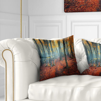 Coussin Schafer Landscape Autumn Forest