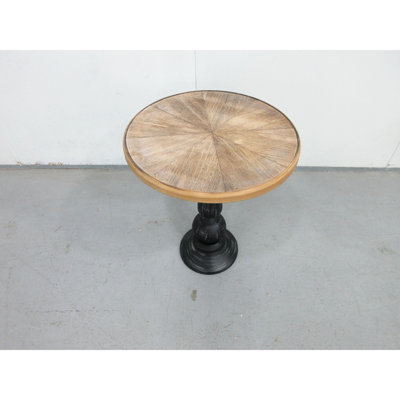 Compact Round Table For Household - Space Vintage Style Living Areas Nostalgic
