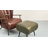 Marquette Top-Grain Leather Ottoman-19010677