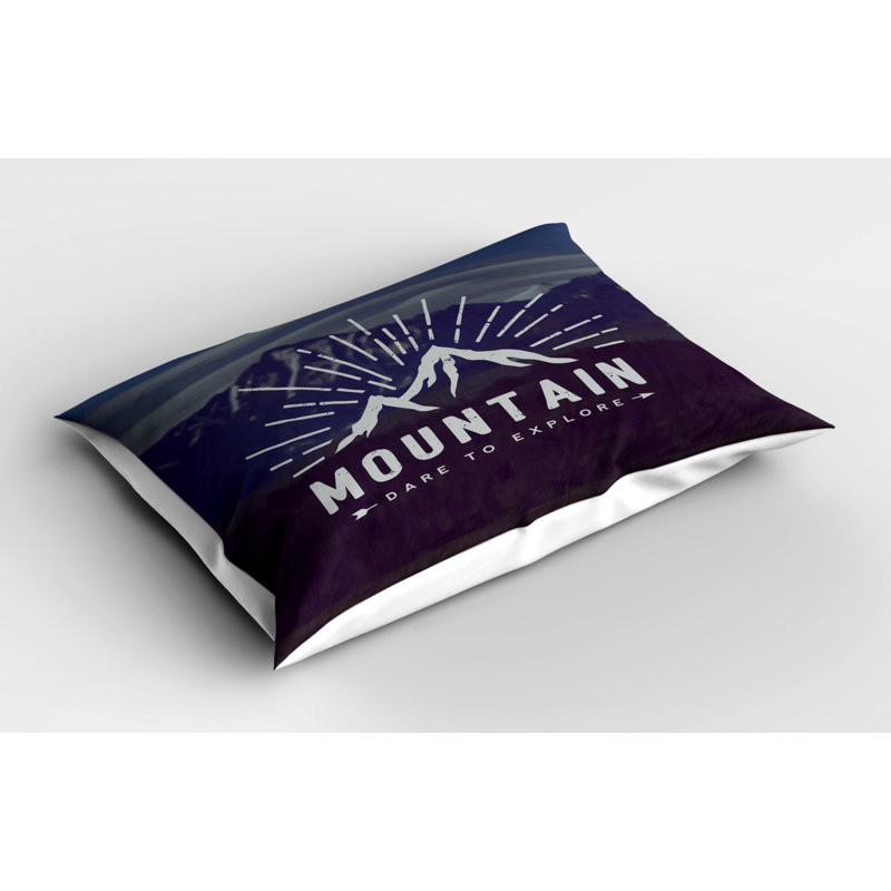 Mountain Polyester Sham Set, Twin