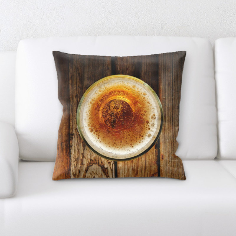 Coussin décoratif à bière