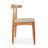 Clouser Faunsdale Dining Chair - Upholstered Fabric Slat Back Side Chair with Cushion Seat - Kitchen & Home Accent Chair-743061655-781262795