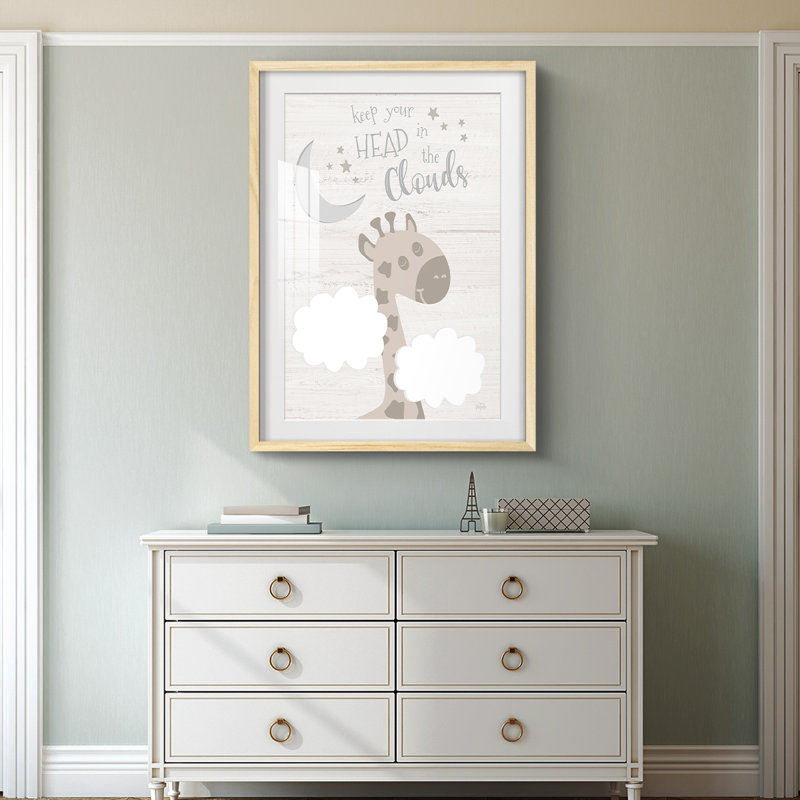 Coast Away I - Toile tendue avec châssis, Naturel