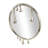 Moderna Aluminum Accent Mirror-314162502