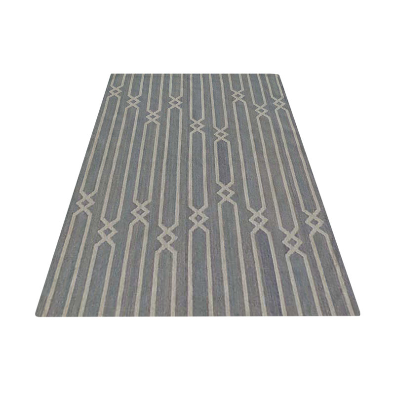 Geometric Hand Woven Area Rug, Rectangle 120 x 180cm